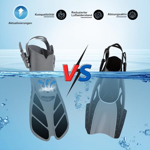 Fstcrt Úszóuszony Szett Felnőtteknek Szürke S/M Méret Hálós Táskával