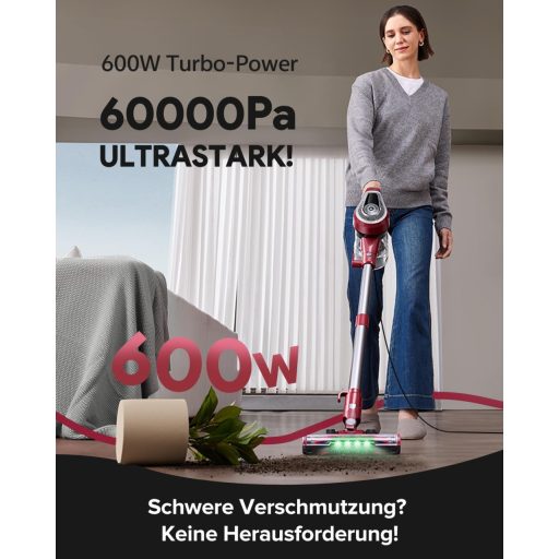 Vexilar C8 600W Kézi Porszívó Vezetékkel, 7m Kábel, Szőrmentesítő Kefe, 1.5L Tartály