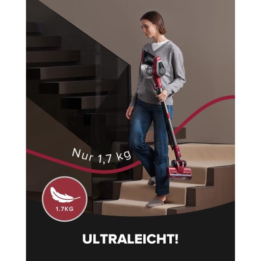 Vexilar C8 600W Kézi Porszívó Vezetékkel, 7m Kábel, Szőrmentesítő Kefe, 1.5L Tartály