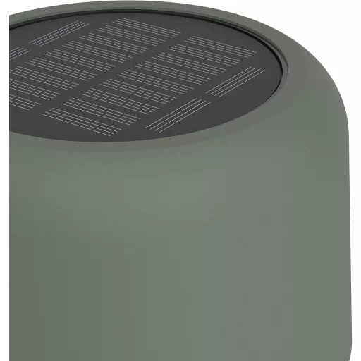 EGLO Roccanova napelemes állólámpa, érintésvezérelt 3 fokozatú, kültéri beltéri, acél zöld - Green, Battery floor lamp