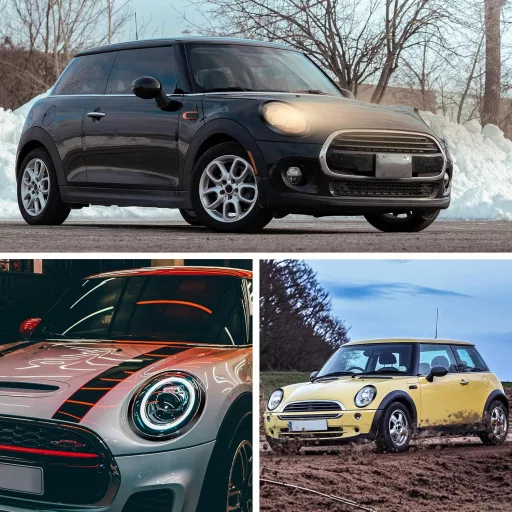 OJTOJT Mini Cooper F55 F56 F57 fényszóró díszgyűrű szett fekete 2014-2021