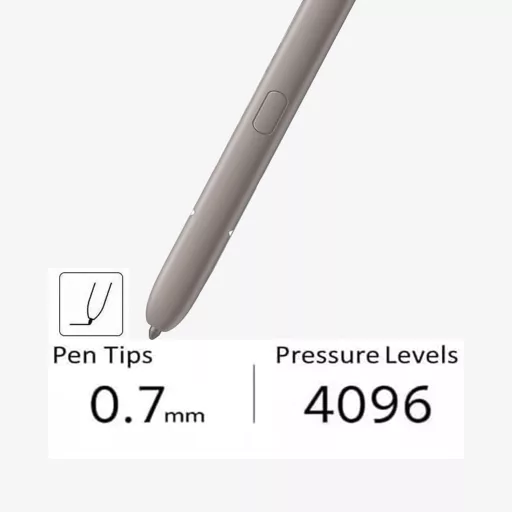 Dakexiong Galaxy S24 Ultra S Pen Bluetooth stylus Titanium Grey