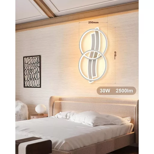 MOUNM LED Mennyezeti Lámpa Dimmelhető 30W 3000-6000K Távirányítóval
