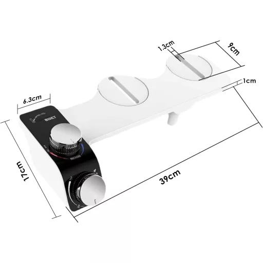 VivaLox Bidet Attachment Ultravékony Wc-Hez, Hideg-Meleg Vízzel