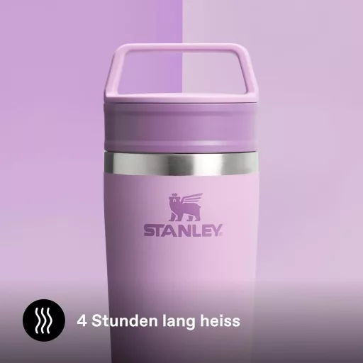 STANLEY 1913 Cafe Termikus Kávésbögre 0,35L Lila - 4 Óra Meleg, 5 Óra Hideg - 0.35 L, Fliederfarben