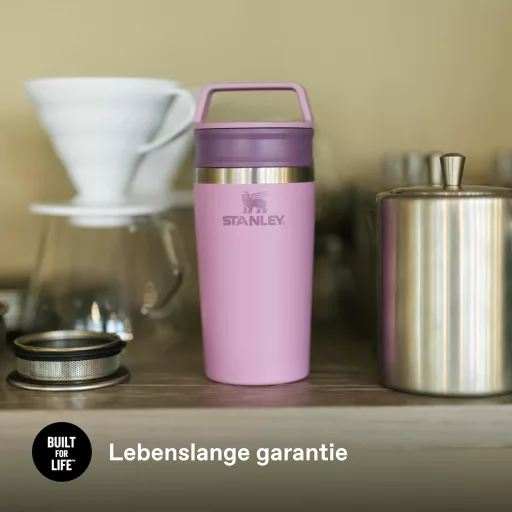 STANLEY 1913 Cafe Termikus Kávésbögre 0,35L Lila - 4 Óra Meleg, 5 Óra Hideg - 0.35 L, Fliederfarben