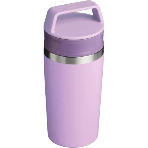 STANLEY 1913 Cafe Termikus Kávésbögre 0,35L Lila - 4 Óra Meleg, 5 Óra Hideg - 0.35 L, Fliederfarben