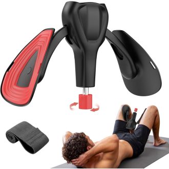   TINRIEF Posilňovač panvového dna a vnútorných stehien s nastaviteľnou silou 35 kg na domáce cvičenie a regeneráciu pre ženy aj mužov