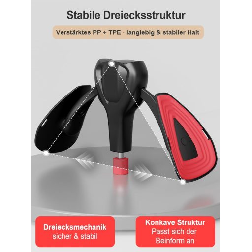 TINRIEF Medencepadló Erősítő Comb Tréner 35kg Állítható Kúp Otthoni Regenerációhoz Nőknek és Férfiaknak