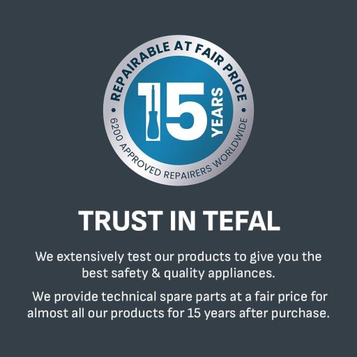 Tefal Pure Pop Slim kézi ruhasteamer 70ml tartállyal, 15 másodperc alatt kész, utazási gőzölő, rózsaszín