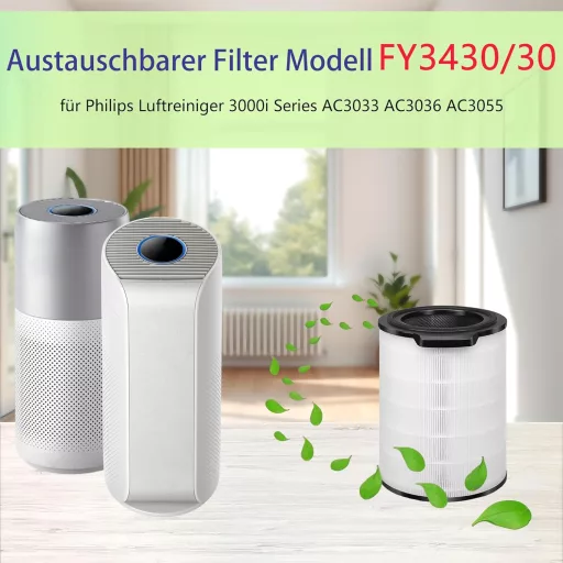 YahuPase FY3430 Philips AC3033 AC3036 AC3055 HEPA szűrő csomag
