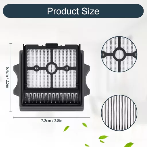 Fixbetter 4 db HEPA szűrő Tineco FLOOR ONE Stretch S6 S7 porszívóhoz