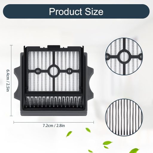 Fixbetter 4 db HEPA szűrő Tineco FLOOR ONE Stretch S6 S7 porszívóhoz