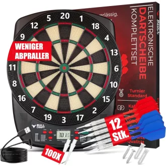   Set Turneu Darts Electronic Bull Craft cu Săgeți Soft Wireless