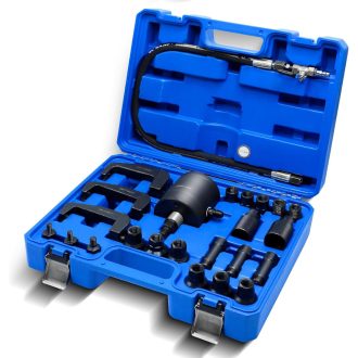   CCLIFE 24 részes dízelmotoros injektorszivattyú pneumatikus adapter Bosch Delphi Denso