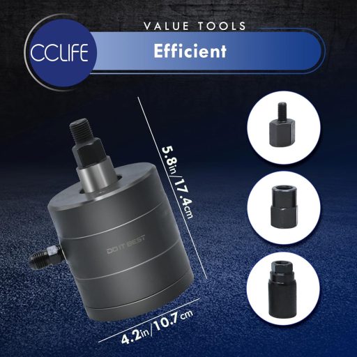 CCLIFE 24 részes dízelmotoros injektorszivattyú pneumatikus adapter Bosch Delphi Denso