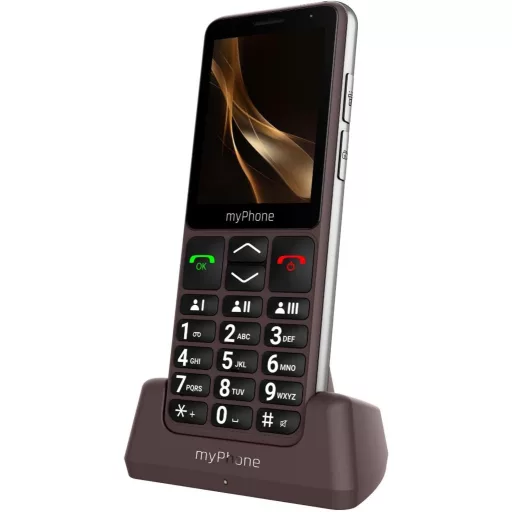 myPhone Bueno LTE Időseknek Mobiltelefon Töltőállomással, 2,8" Kijelző, SOS Gomb