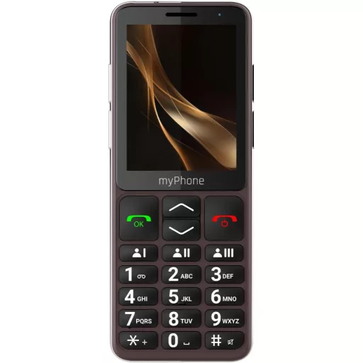 myPhone Bueno LTE Időseknek Mobiltelefon Töltőállomással, 2,8" Kijelző, SOS Gomb