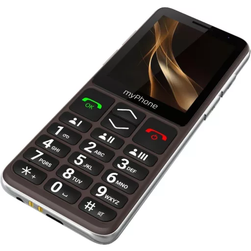 myPhone Bueno LTE Időseknek Mobiltelefon Töltőállomással, 2,8" Kijelző, SOS Gomb