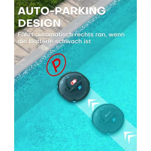 WINNY POOL CLEANER Winny 200 Medence Takarító Robot 75 Perc Üzemidő 60m²-ig
