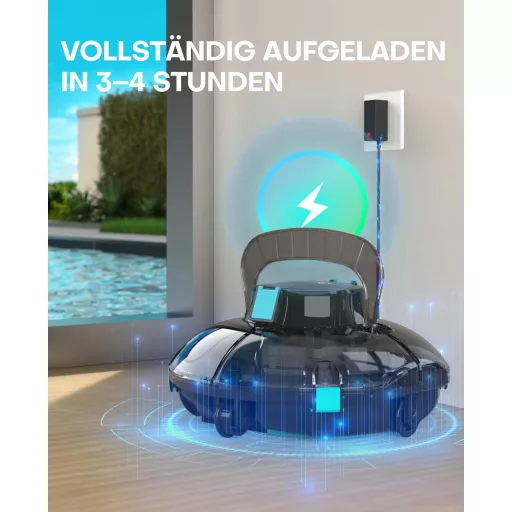WINNY POOL CLEANER Winny 200 Medence Takarító Robot 75 Perc Üzemidő 60m²-ig