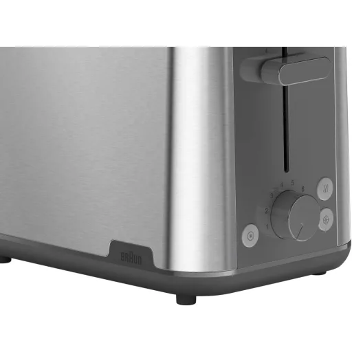 Braun PurShine HT1510GY 2 szeletes kenyérpirító 8 fokozat szürke