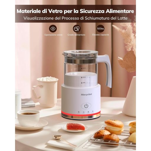 Morpilot Tejhabosító Elektromos Kávéhoz és Cappuccinohoz