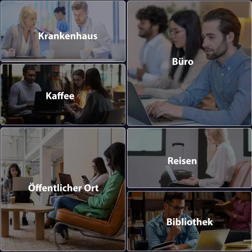 ZOEGAA 14" 360° Laptop Adatvédelmi Fólia 16:9 Kékfény Szűrő Anti-Glare