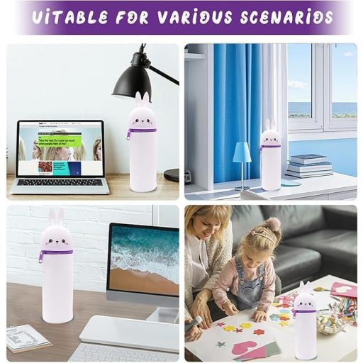 Penar Sunshine Smile cu Compartimente Multiple - Etui Unisex cu Fermoar pentru Copii, Penar Practic pentru Rechizite Școlare