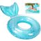 Nafukovacie koleso na plávanie s motívom morskej panny pre deti na pláž a do bazéna
