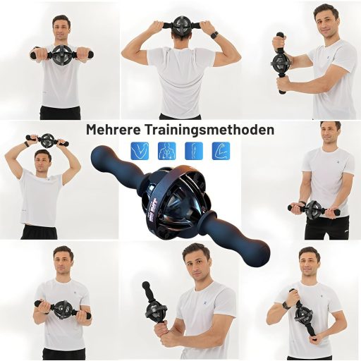 BeSokar Gyro-Trainer Pro kéziedzítő dupla fogantyúval 200kg ellenállás