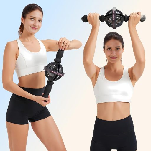 Aparat de antrenament pentru mâini BeSokar Gyro-Trainer Pro cu mâner dublu, rezistență 200kg