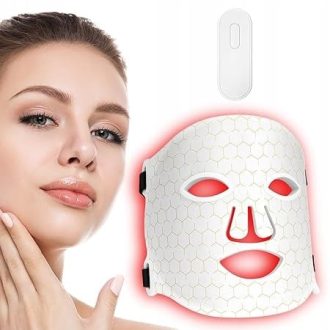   Aigccc Červené svetlo na ošetrenie tváre pre regeneráciu pokožky