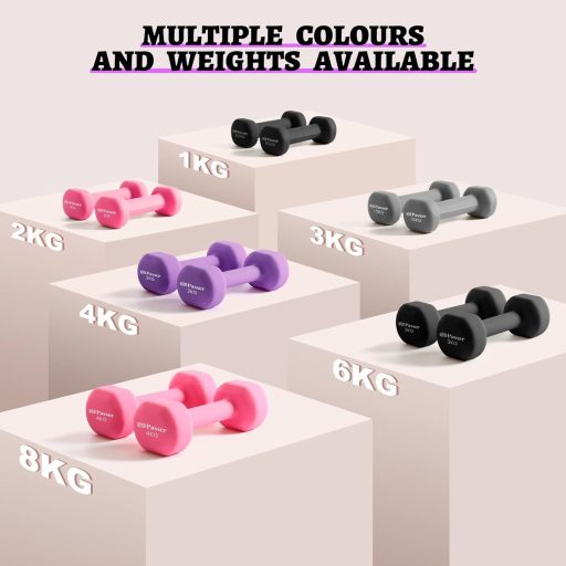 Passer Neoprén Súlyzó Szett 2 db Női Edzés Jóga Pilates Fitness Erősítés