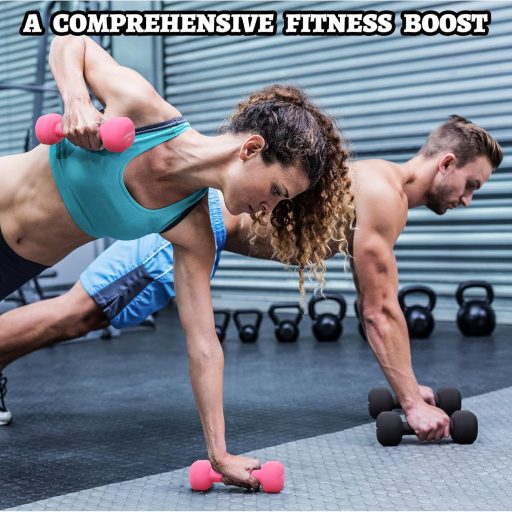 Passer Neoprén Súlyzó Szett 2 db Női Edzés Jóga Pilates Fitness Erősítés