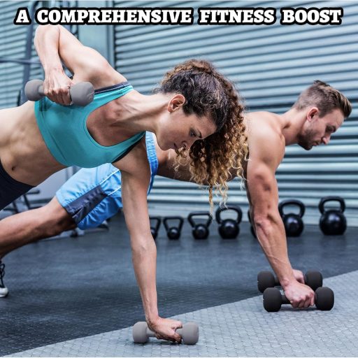 Passer Neoprén Súlyzó Szett 2 db Női Edzés Jóga Pilates Fitness Erősítés