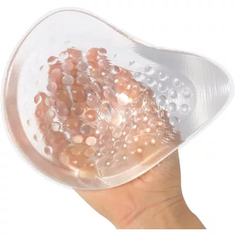   ONEFENG szimmetrikus mellprotézis szilikongél úszáshoz bikinihez - 310g(Cup C), Transparant-right