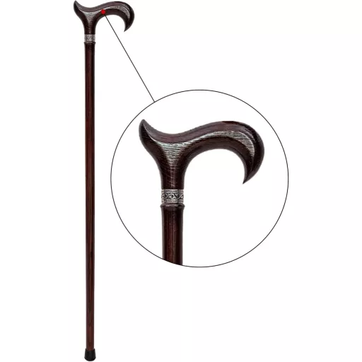 Dr Watson Prestige Kézműves Fa Sétapálca Derby Fogantyúval