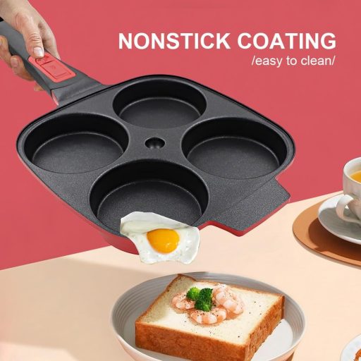 RANX INGST 21 cm-es tojássütő serpenyő indukciós, levehető nyéllel, tapadásmentes bevonattal