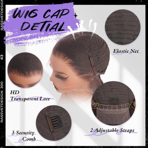 FESHFEN Sötétbarna Csipke Elülső Paróka 75cm Hosszú Egyenes Szintetikus Haj Nőknek