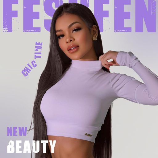 FESHFEN Sötétbarna Csipke Elülső Paróka 75cm Hosszú Egyenes Szintetikus Haj Nőknek