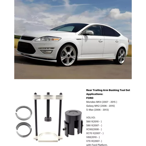 Wvoillty Hátsó Tengely és Vezérlőkar Csapágy Szerelő Készlet Ford Mondeo MK4 Volvo S60 S80 V70 XC60