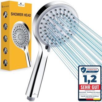   Magichome 5 funkciós zuhanyfej - takarékos, nagy nyomású kézi zuhany