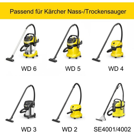 AromeLivii Kärcher WD3 WD2 porszívó zsák 10db 25L papír szűrő