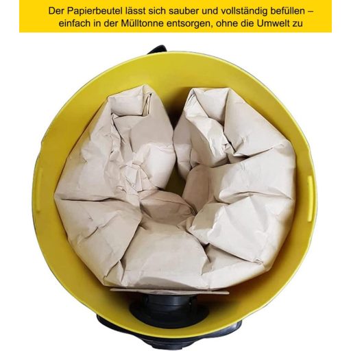 AromeLivii Kärcher WD3 WD2 porszívó zsák 10db 25L papír szűrő