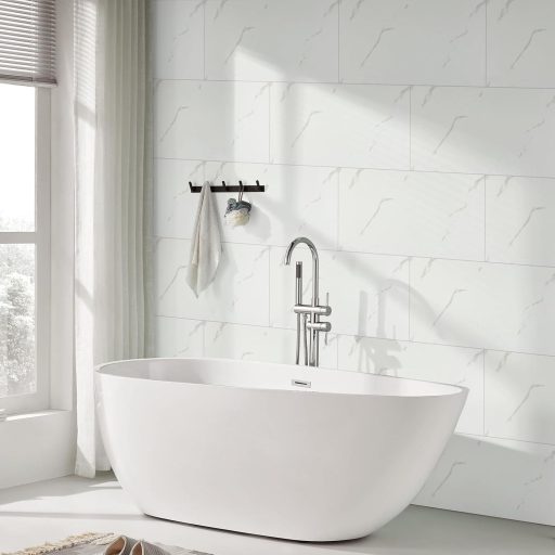 Hode 10 db öntapadós márványmintás falburkoló csempe 60x30 cm konyha fürdőszoba