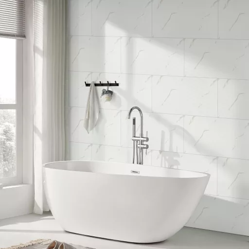 Hode 10 db öntapadós márványmintás falburkoló csempe 60x30 cm konyha fürdőszoba