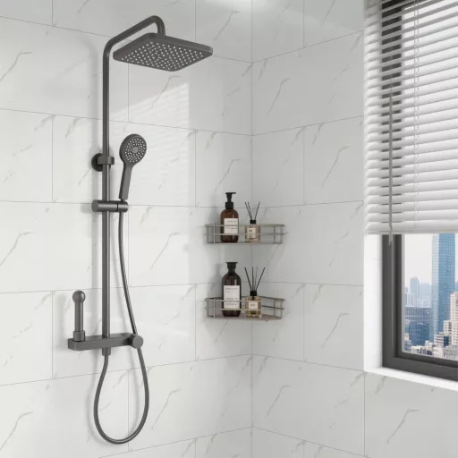 Hode 10 db öntapadós márványmintás falburkoló csempe 60x30 cm konyha fürdőszoba