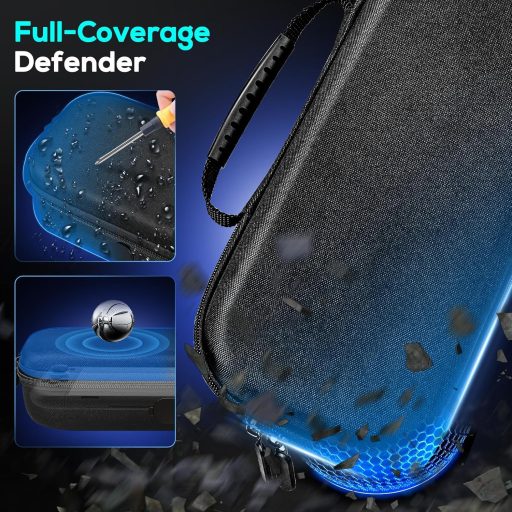Husa rigidă Auarte pentru Nintendo Switch 2, geantă de transport EVA pentru depozitarea consolei de jocuri și a accesoriilor