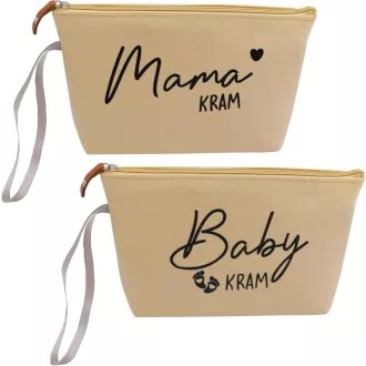   Sunshine smile Cipzáros Kozmetikai Táska, Mély Bézs Színű, Kompakt Méretű Neszesszer, Utazáshoz és Mindennapos Használatra, Praktikus Smink